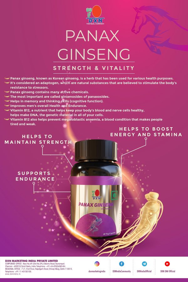 DXN Panax-Ginseng 60'S